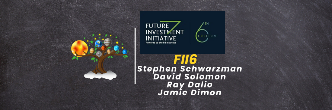 FII6: Stephen Schwarzman, David Solomon, Ray Dalio, Jamie Dimon and more