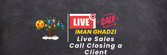 Iman Ghadzi Live Sales Call Closing a Client Learn with Tree
