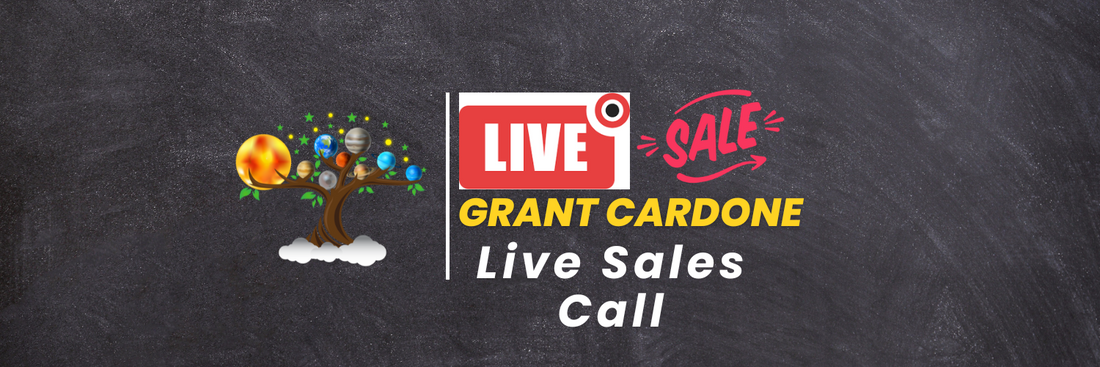 Grant Cardone Live Sales Call Learn with Tree